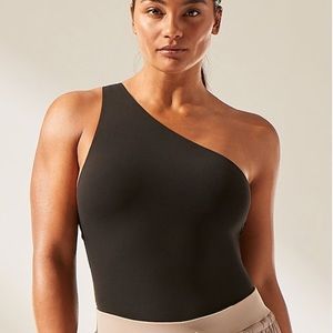 New Athleta one shoulder asymmetrical bodysuit